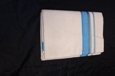 Dhoti - Copper Sulphate Blue