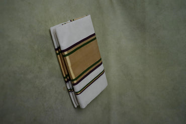 Green + Brown + Golden Setmund (Handloom)
